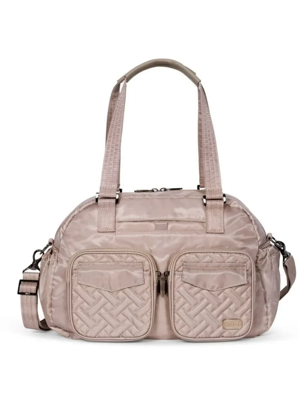 NWT Lug Women's Puddle Jumper Tote Bag Beige/Sand Taupe